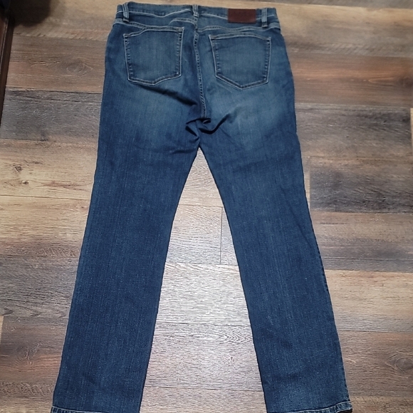 Lauren Ralph Lauren Dark Blue Straight Leg Jeans - Picture 7 of 8